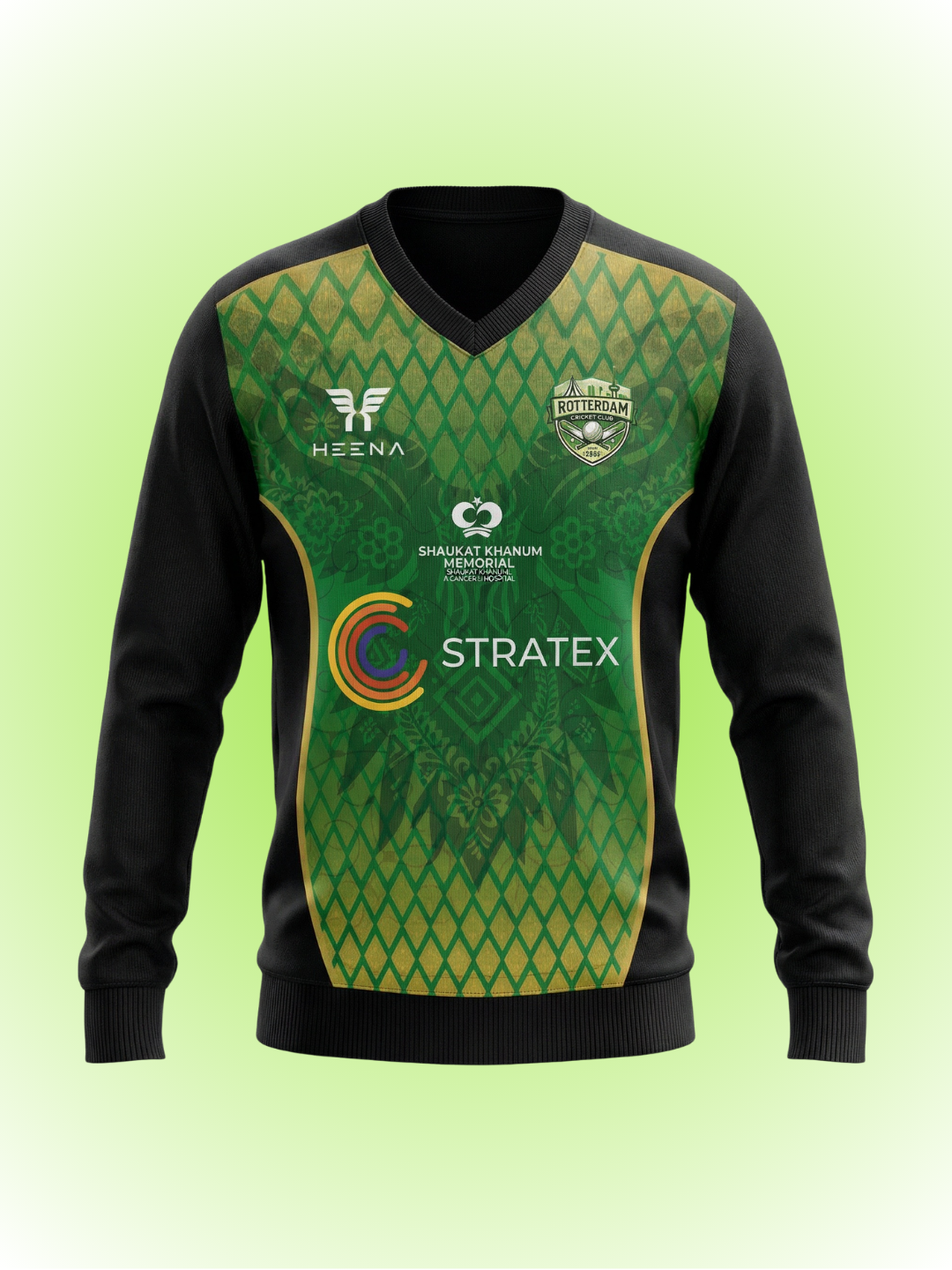 Rotterdam CC '26 Warme Pullover Trui Lange Zijde